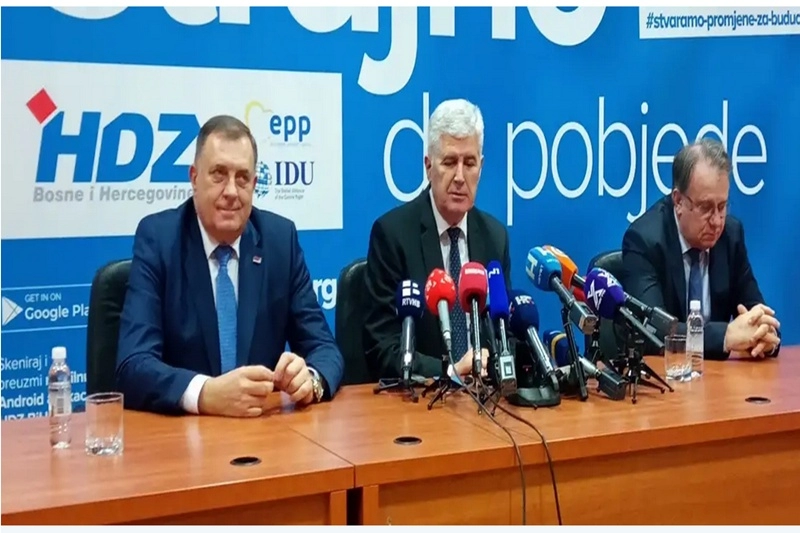 Ili Dodik ili EU: Trojka i HDZ traže zamjenu SNSD-u